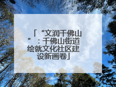 “文润千佛山”：千佛山街道绘就文化社区建设新画卷