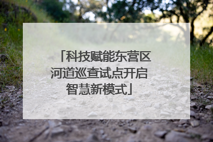 科技赋能东营区河道巡查试点开启智慧新模式