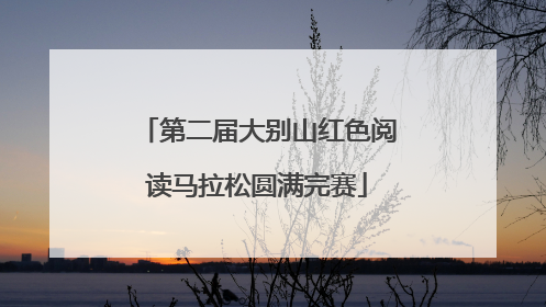 第二届大别山红色阅读马拉松圆满完赛