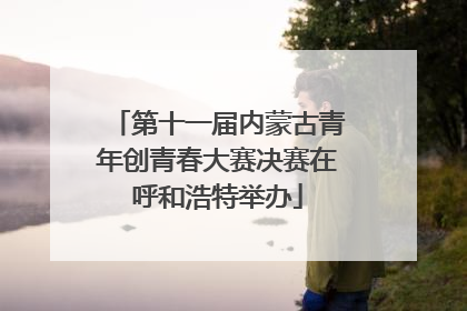 第十一届内蒙古青年创青春大赛决赛在呼和浩特举办