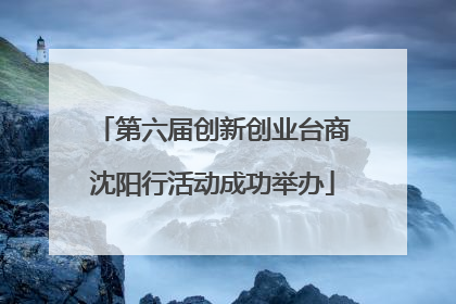 第六届创新创业台商沈阳行活动成功举办