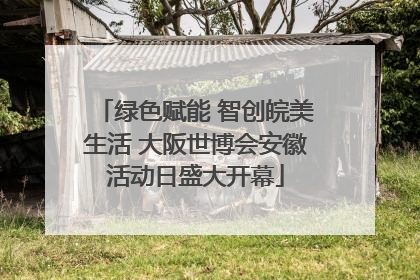 绿色赋能 智创皖美生活 大阪世博会安徽活动日盛大开幕