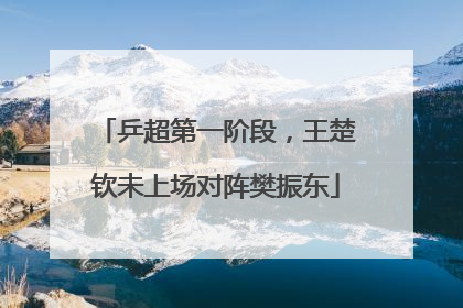 乒超第一阶段，王楚钦未上场对阵樊振东