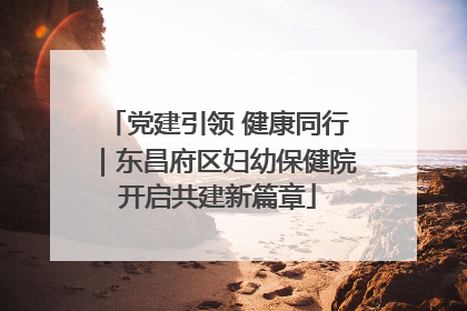 党建引领 健康同行｜东昌府区妇幼保健院开启共建新篇章