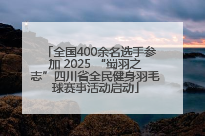 全国400余名选手参加 2025 “蜀羽之志”四川省全民健身羽毛球赛事活动启动