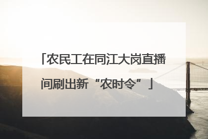 农民工在同江大岗直播间刷出新“农时令”
