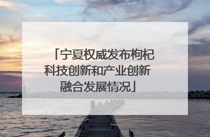 宁夏权威发布枸杞科技创新和产业创新融合发展情况