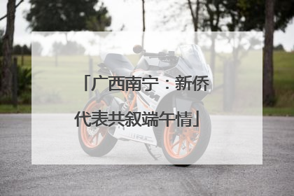 广西南宁：新侨代表共叙端午情