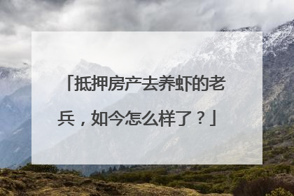 抵押房产去养虾的老兵，如今怎么样了？