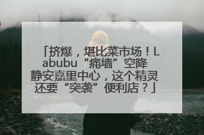挤爆，堪比菜市场！Labubu“痛墙”空降静安嘉里中心，这个精灵还要“突袭”便利店？