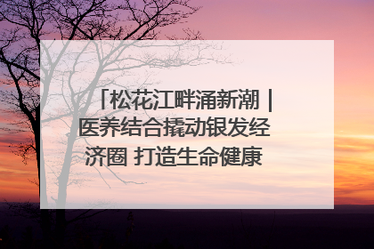 松花江畔涌新潮｜医养结合撬动银发经济圈 打造生命健康产业新样本