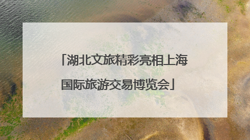 湖北文旅精彩亮相上海国际旅游交易博览会