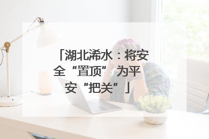 湖北浠水：将安全“置顶” 为平安“把关”