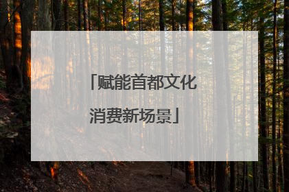 赋能首都文化消费新场景