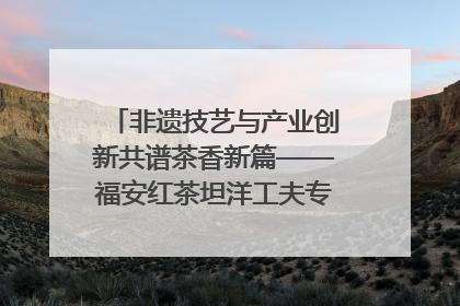 非遗技艺与产业创新共谱茶香新篇——福安红茶坦洋工夫专场推介会在京举办