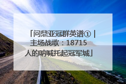 问鼎亚冠群英谱①｜主场战歌：18715人的呐喊托起冠军城