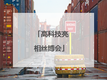 高科技亮相丝博会