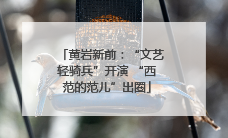 黄岩新前：“文艺轻骑兵”开演 “西范的范儿”出圈