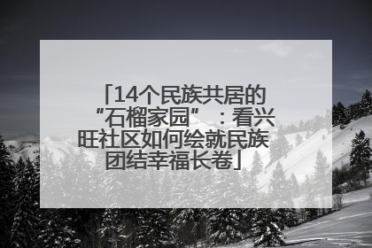 14个民族共居的“石榴家园”：看兴旺社区如何绘就民族团结幸福长卷