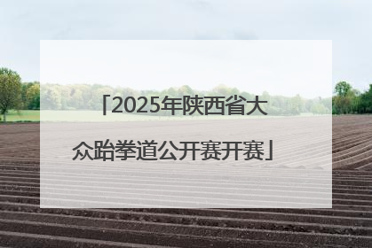2025年陕西省大众跆拳道公开赛开赛