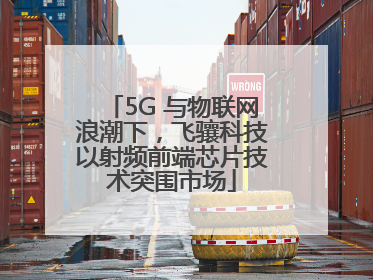 5G 与物联网浪潮下，飞骧科技以射频前端芯片技术突围市场